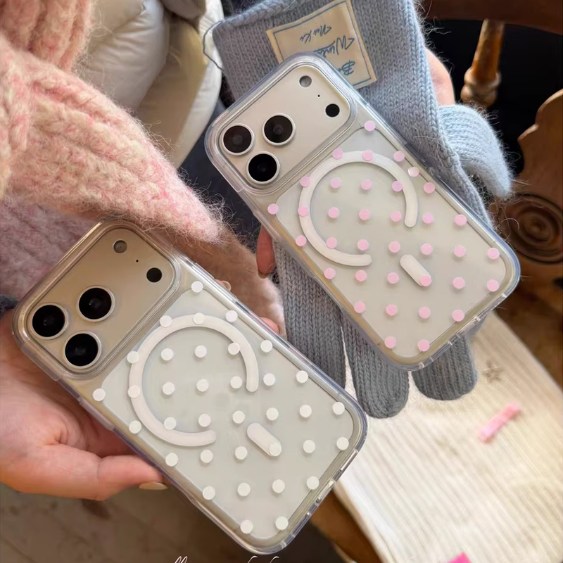 Phone Accessories For Girls - Custodia Magnetica per Telefono Stile Coreano