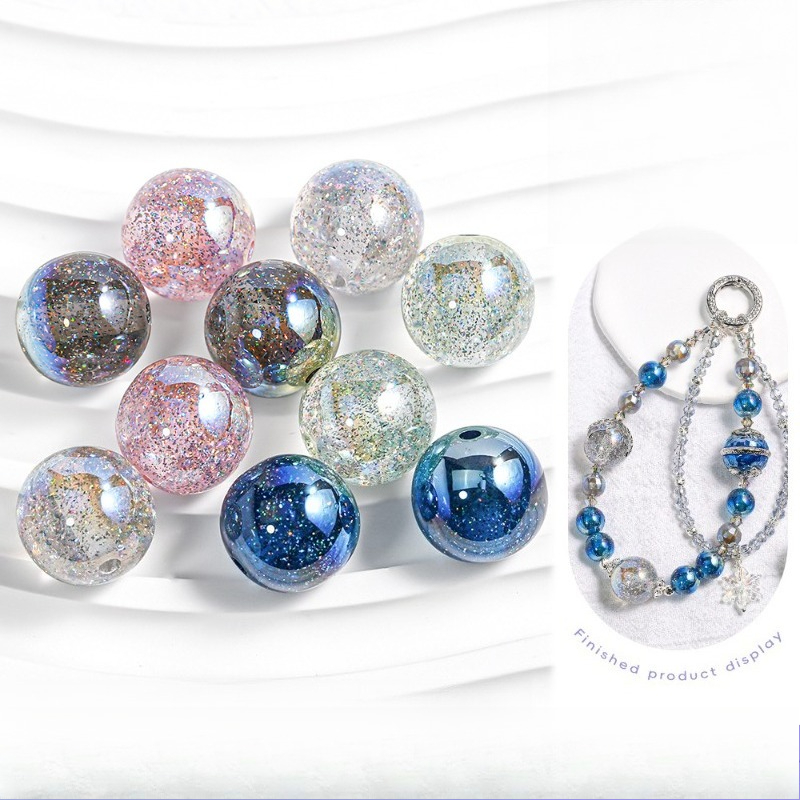 Phone Accessories Wholesale In China - 15 pezzi di perline colorate, perline