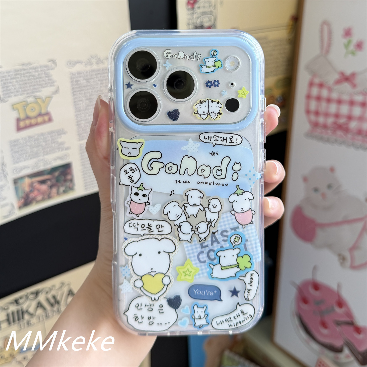 Phone Accessories For Girls - Cover per iPhone Y2K con design