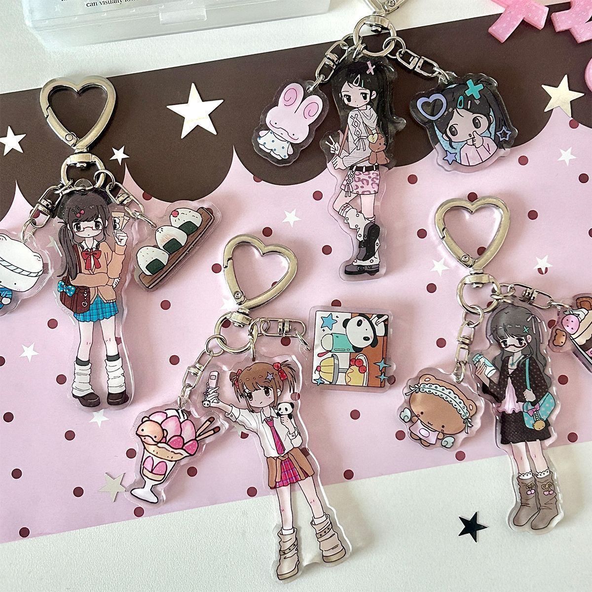 Phone Accessories For Girls - Accessori per Telefono in Acrilico Stile