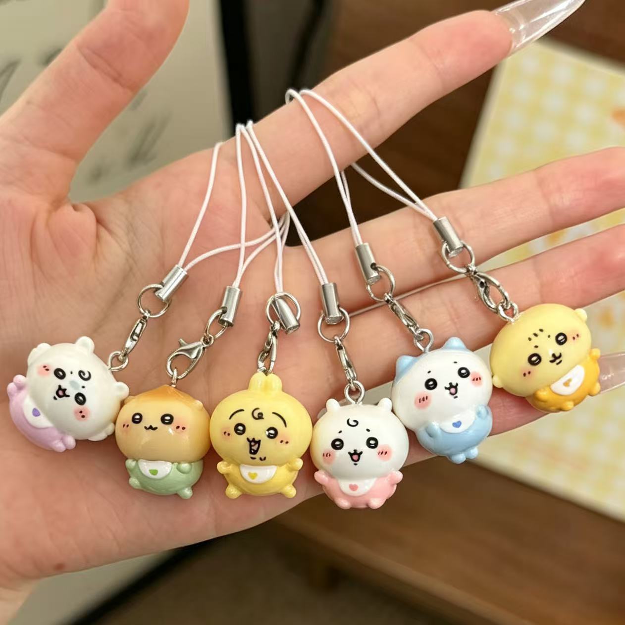 Phone Accessories For Girls - Ciondolo in Resina Kawaii, Miniatura di