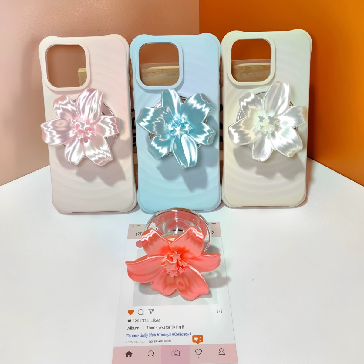 Phone Accessories For Girls - Supporto Magnetico per Telefono a Forma