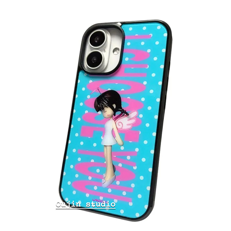Phone Accessories For Girls - Custodia per telefono con angioletto a