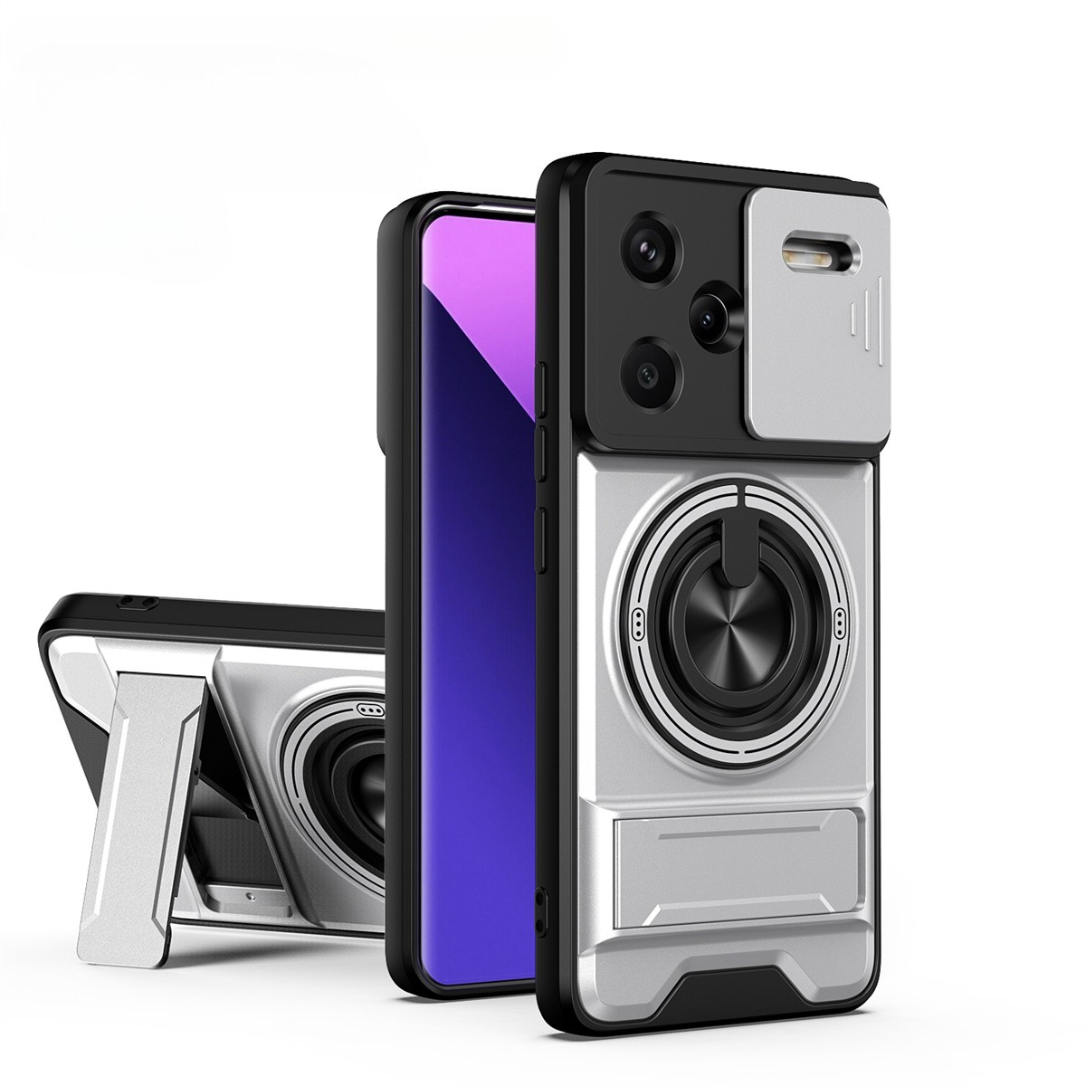 Car Mount Phone - Custodia per telefono con obiettivo per