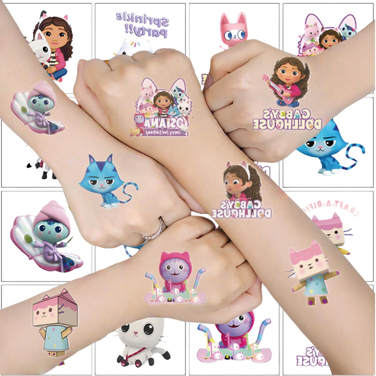 Phone Accessories For 11 Year Old Girl - 20 Pezzi Adesivi Tatuaggio Cartone Animato