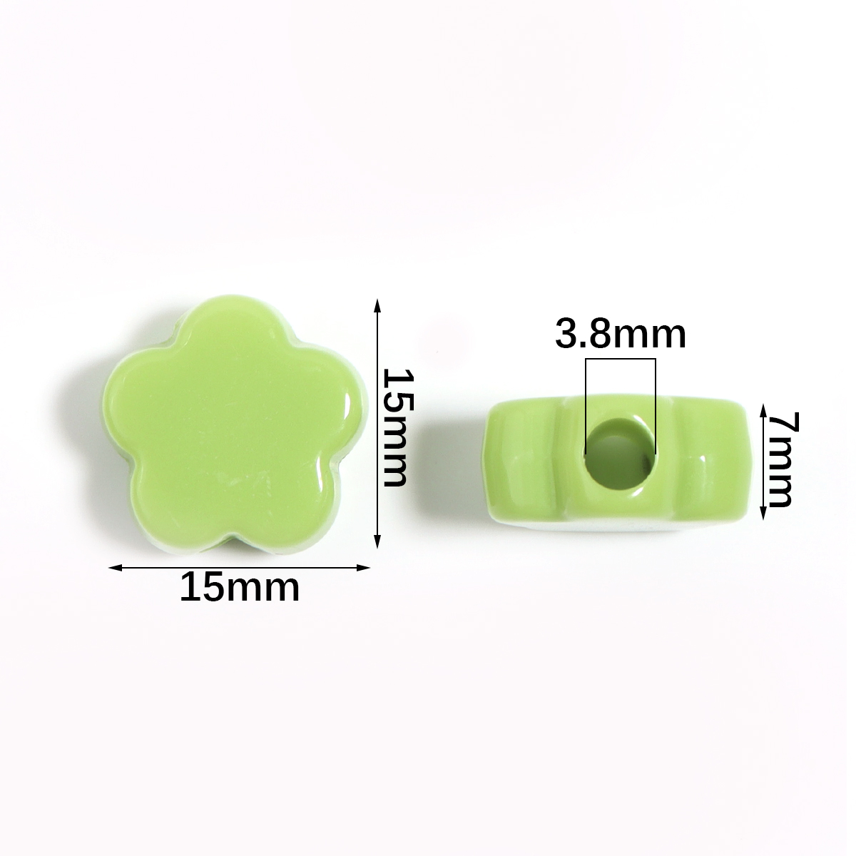 30 pezzi/busta Perline a fiore - Phone Accessories And Electronics recensione e prezzo