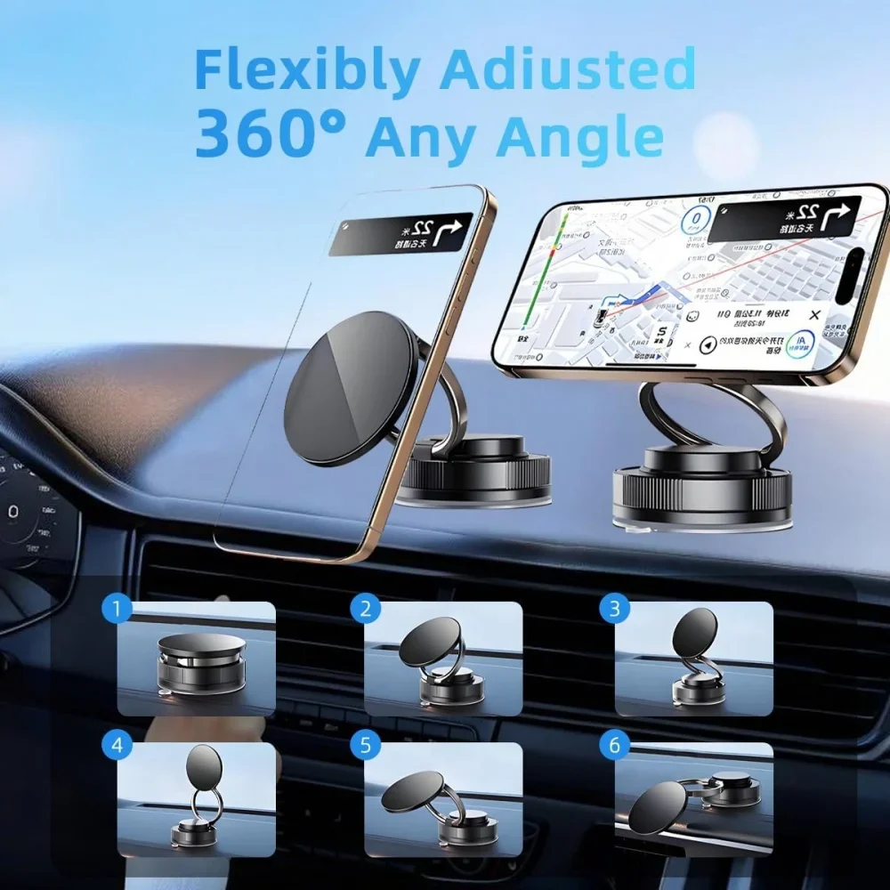 Aggiornato 360 ° Supporto magn - Car Mount Phone recensione e prezzo