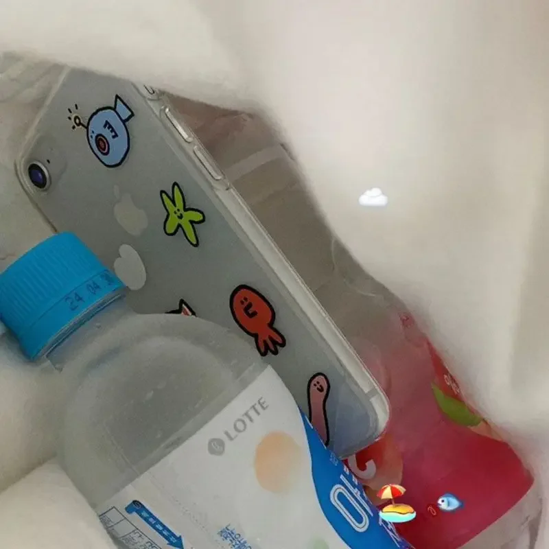 Ins Kawaii Ocean Creatures Cus - Yellow Phone Accessories recensione e prezzo