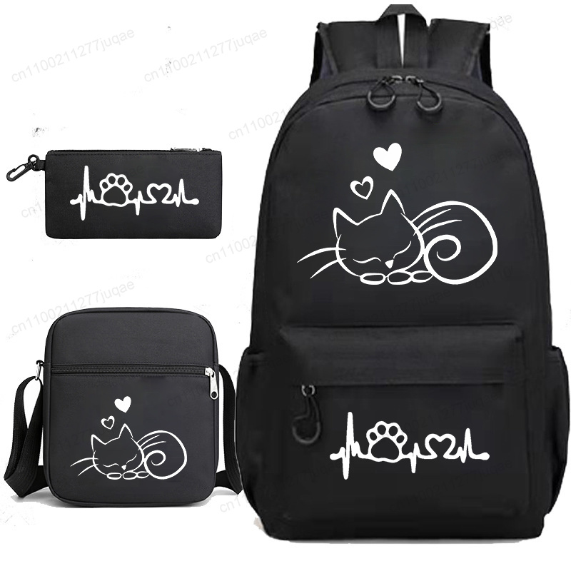 Set di 3 zaini Chibi Anime Cat - Phone Accessories Wholesale In China recensione e prezzo